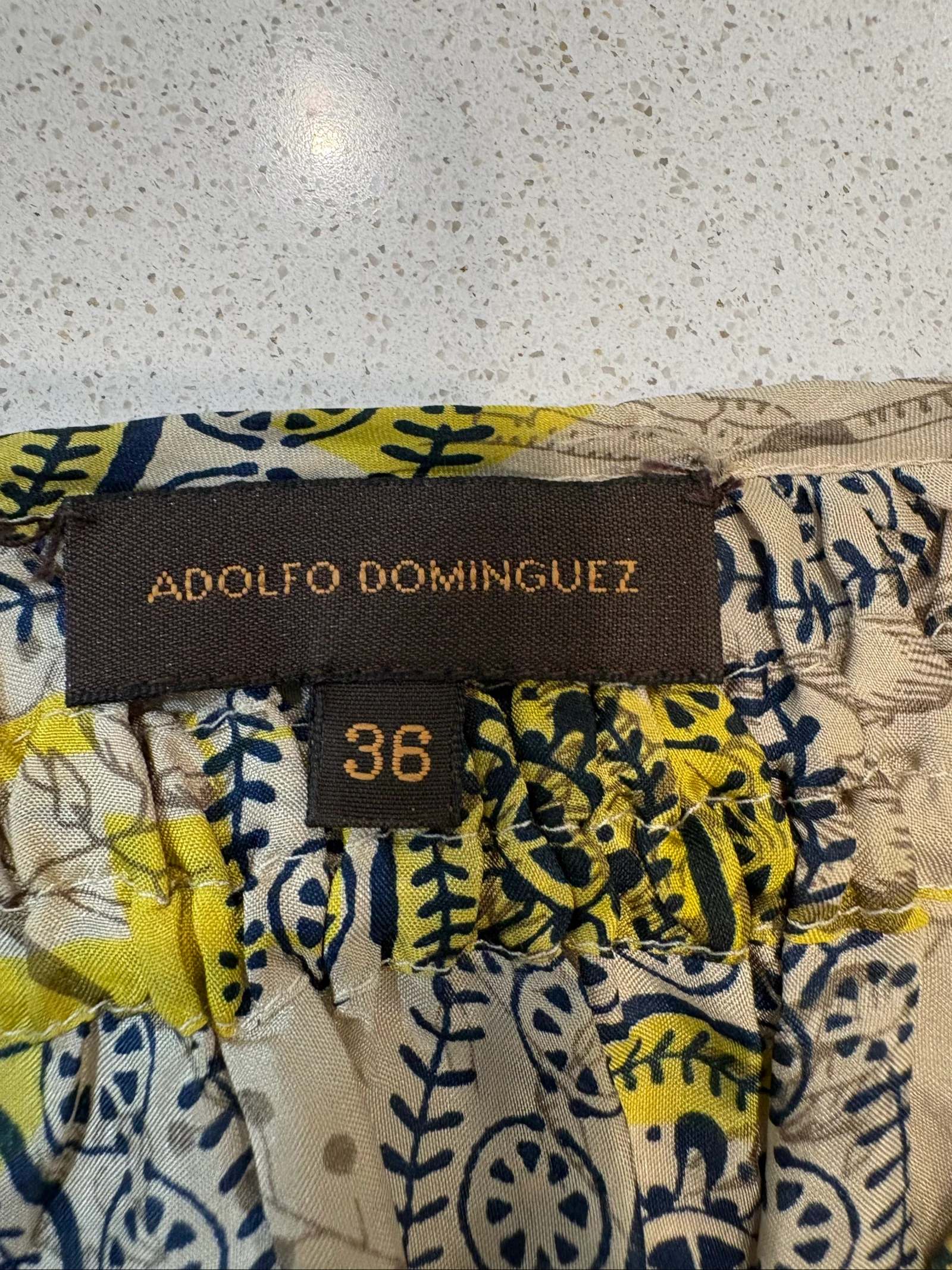 Tunique Adolfo Domínguez 100 % soie – T36 – photo 12